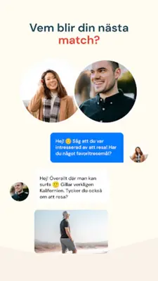 Mötesplatsen - seriös dejting android App screenshot 2